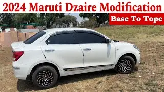 2024 Maruti Dzire Modification | Base To Top Conversion | Maruti Oem accessories