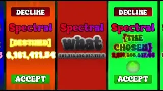 ROLLING SPECTRAL WHAT (1 IN 202,316,320,637,173.9) IN FORTUNE'S END