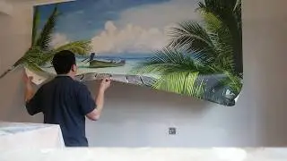 Как клеить фото обои! Смотрите  советы от мастера!
