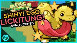 LIVE! Shiny Lickitung after 5196 Eggs hatched for Egg Month 2024! - Pokémon Fire Red