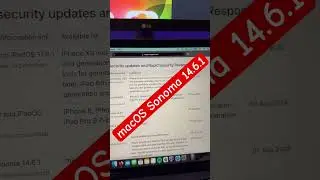 macOS Sonoma 14.6.1 is Out and it fixes one major bug!
