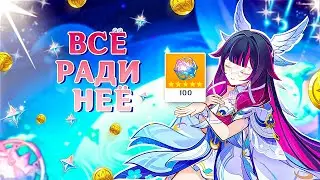 Я СОШЛА С УМА, чтобы накопить на Коломбину | Фарм 100 КРУТОК в Genshin Impact