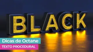 Como fazer um lettering procedural no C4D
