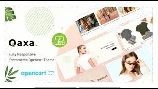 Qaxa - Responsive Fashion OpenCart 3 Theme | Themeforest Templates