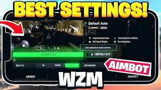 BEST AIMBOT SENSITIVITY SETTINGS For Warzone Mobile! (Call of Duty Warzone Mobile)