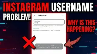 This username is not available for use on Instagram problem solve kaise kare | How to solve 