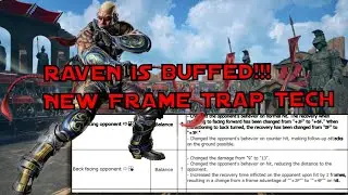 Raven Patch 1.05 New Frame Trap Tech! Rank Gameplay - Tekken 8
