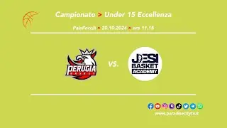 HIGHLIGHTS UNDER 15 ECCELLENZA BASKET 2024-2025 - PERUGIA BASKET VS. BASKET JESI ACADEMY