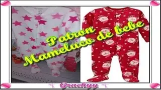 Como hacer el trazo del mameluco para bebe o cualquier edad