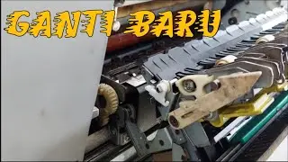 how to replace the copier arm flapper