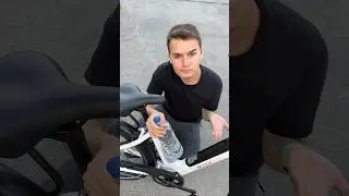 Bisikletimde şişe koyacak yer yoktu 😅 