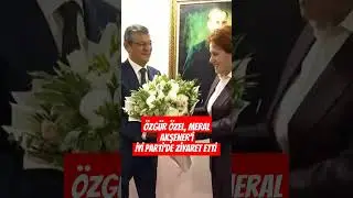 Özgür Özel visited Meral Akşener at the İYİ Party