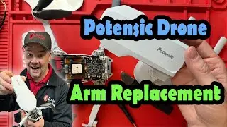 🔧 Potensic Drone SE Arm Replacement: Step-by-Step Guide with Soldering Tips! 🚁