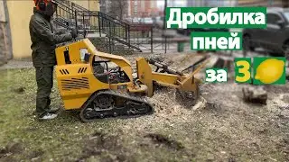 Мобильный измельчитель пней SC 30 TX