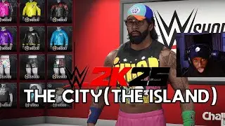 WWE2K25 Getting (The island)?!?  Basically NBA2k The City