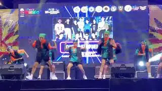 Dances Showdown  computation my nephew together with co dancer, Good luck guys