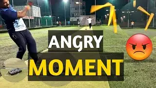BOX CRICKET : The Ultimate Angry 🏏|| Angry moment ||