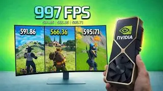 NVIDIA Drivers Breaking Fortnite FPS? 566.36 vs 591.86 vs 595.71 (+Benchmark)