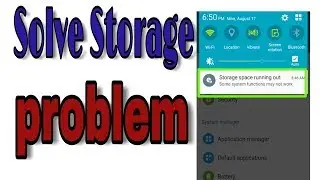 How to mobile storage problem solve ?