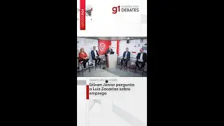 Gilvan Júnior pergunta a Luiz Zacarias sobre emprego | Eleições municipais Santo André