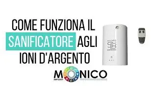 Sanificatore professionale agli ioni d'argento Silver Barrier 50