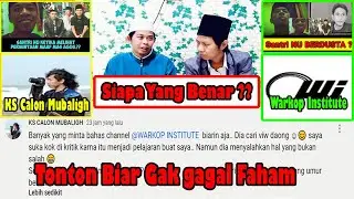 Santri NU Viral yang Koreksi Gus Miftah Salah Baca Hadits ?? Senjata Makan Tuan ??