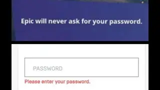 Epic Games Never Asks For Your Password
