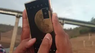 Samsung galaxy s22 ultra Real time camera test with moon