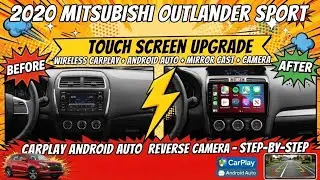 2020 Mitsubishi Outlander sports Wireless Carplay Android Auto mirror cast reverse camera 