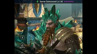 Raid Shadow Legends Hard Doom Tower 50 Bommal The Dreadhorn feat. Samar Gemcursed UPDATE