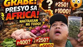 PINOY IN AFRICA 🇵🇭 - 🇸🇳 : ⚠️GRABE! PRESYO NG BILIHIN SA AFRICA 😱 Halos ₱1000?!”