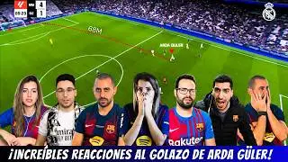Incredible Reactions to Arda Güler’s wonder goal😱