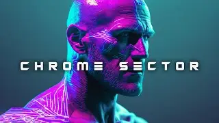 Darksynth / Cyberpunk Mix - Chrome Sector // Dark Synthwave Dark Industrial Electro Music