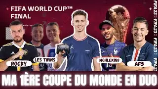 JE GAGNE MA 1ÈRE COUPE DU MONDE AVEC @Vitality_RocKy @AF5  @TwinsFifaHD  & @MOHLEKING SUR FIFA 23 WORLD CUP.