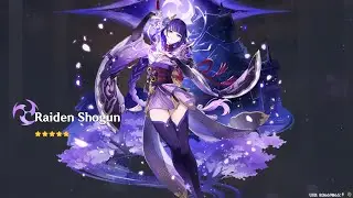 I started playing Genshin Impact to pull for Raiden Mei in another game | Baal pull 50/50 pull win!