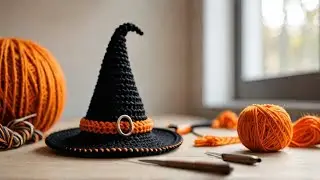 Crochet witch Hat keyrings |  Witch Hat Tutorial