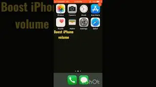 Make your iPhone Louder with this trick boost iPhone volume #sorts #iphone