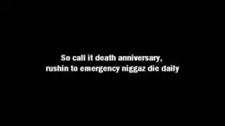 Nas - Death Anniversary (Lyrics Video)