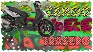 Cambio del disco de freno TRASERO Kymco Agility City 125