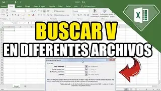 Como usar BUSCAR V VLOOKUP con dos diferentes archivos en Excel 2023 | Buscarv en diferentes hojas ✅