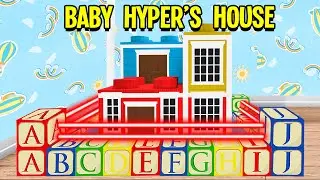 I Tried To Break Into Baby Hyper's Impossible House! (Roblox Bloxburg)