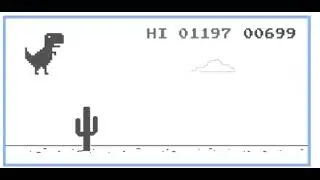 Dinosaur Game.My record was broken!!