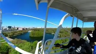 покатушки на колесе обозрения в Измайловском парке 360