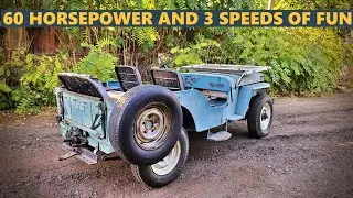 Driving a 1953 Willys CJ3 Jeep.