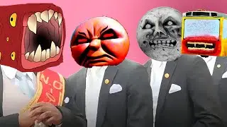 Creepy Moon & Train Eater & Bus Eater & Thomas EXE - Coffin Dance