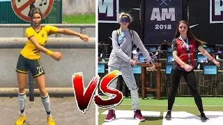 Fornite Dances at $3M PRO AM ft. Pokimane, Valkyrae, Muselk & BACKPACK KID