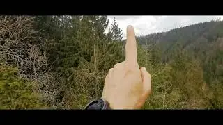 Zapomniany punkt widokowy w Górach Kruczych na Bógdale - Skały Magdaleny (Magdalenenfelsen).
