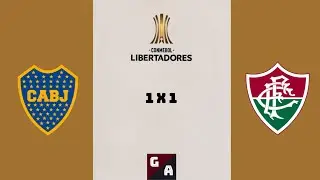 GOL BOCA JR 1 X 1 FLUMINENSE LIBERTADORES 2023 FINAL NARRAÇÃO📻