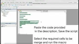 Excel VB Script to Merge Similar Cells 