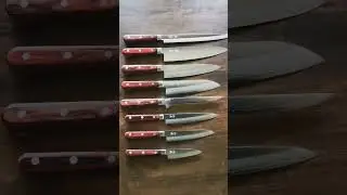 Collection of Japanese knives Suncraft Clad ❤️🔥👌